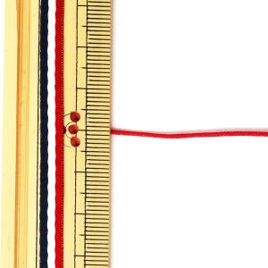 組ひも 『ロマンスコード極細 0.8mm レッ...の詳細画像2