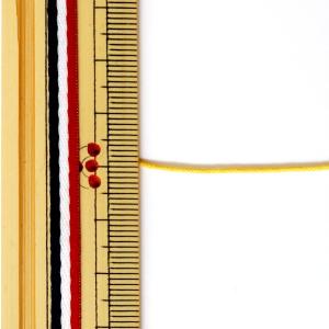 組ひも 『ロマンスコード極細 0.8mm イエ...の詳細画像2