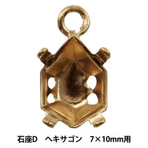 レジン石座 『ヘキサゴン 7×10mm用 403023』 PADICO パジコ