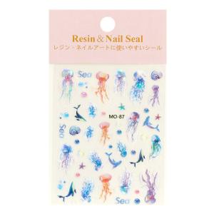 レジン材料 『レジン&ネイルシール クラゲ Sea YS-2-52』