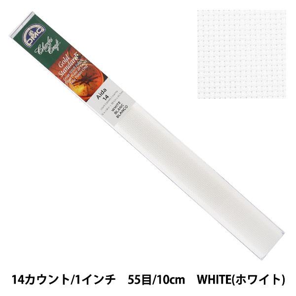 刺しゅう布 『Gold Standard Aida (アイーダ) 14カウント 55目 WHITE ...