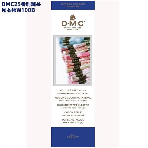刺しゅう糸 『DMC 25番刺繍糸見本帳 W100B』 DMC ディーエムシー