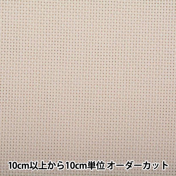 【数量1から】 刺しゅう布 『ジャバクロス65 アイボリー 幅約89cm 65135-9』 LECI...