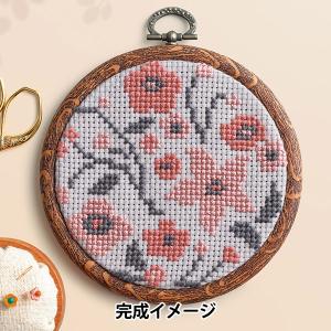刺しゅうキット 『脳トレ手芸 クロスステッチ ミモザ YN-7