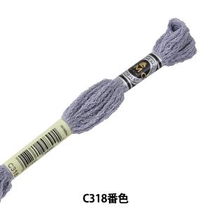刺しゅう糸 『DMC 25番刺繍糸 エトワール C318番色』 DMC ディーエムシー