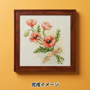 刺しゅうキット 『花の色クロスステッチ ミモザ 827』 戸塚刺しゅう