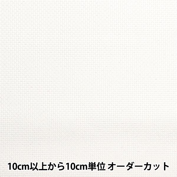 【数量1から】 刺しゅう布 『ラメジャバクロス55 14カウント 55目 ホワイト×オーロラ 215...