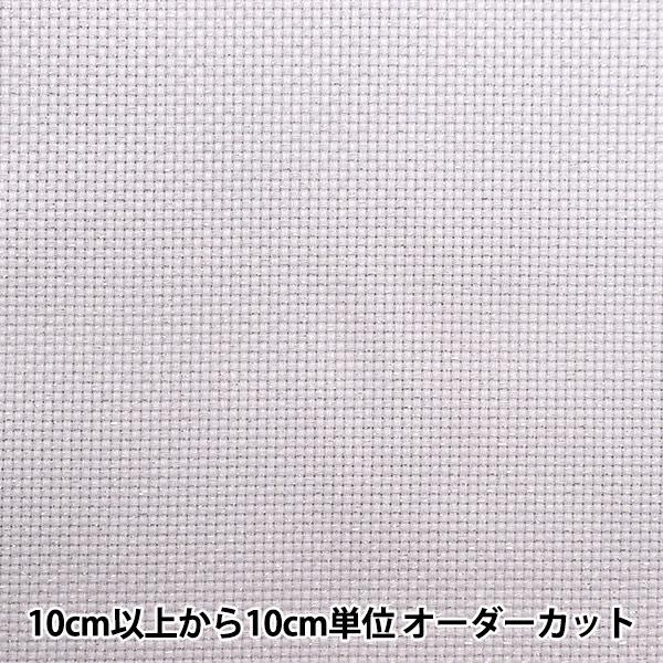 【数量1から】 刺しゅう布 『ラメジャバクロス55 14カウント 55目 シルバーグレー×シルバー ...