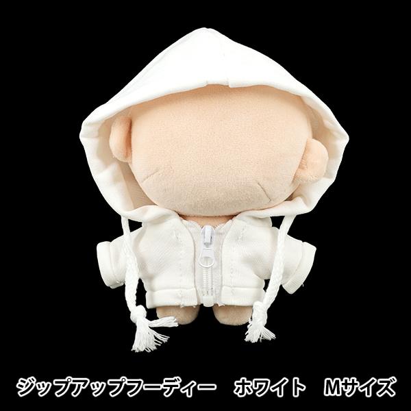 ぬいぐるみ衣装 『mpa ジップアップフーディ Mサイズ ホワイト MPA-101A-M』