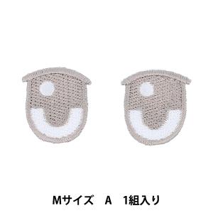 ワッペン 『ぬいフェイスワッペン Mサイズ A NUIW-01』 KIYOHARA 清原｜yuzawaya