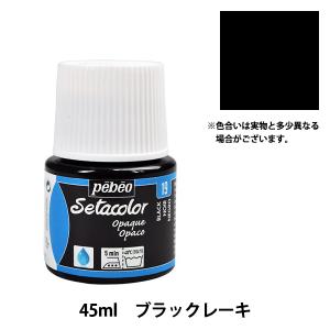 絵具 『セタカラー不透明色 19 ブラックレーキ 45ml』 Pebeo ペベオ｜yuzawaya