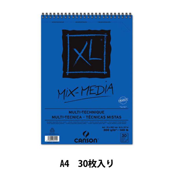 画用紙 『クロッキーXL ミックスメディア 中性紙 A4 300g/平方メートル』 maruman ...