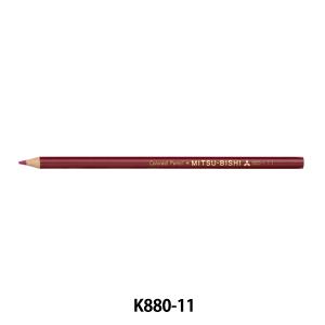 文房具 『色鉛筆 単色 赤紫 K880.11』