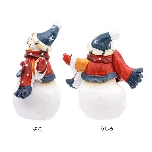 クリスマス雑貨 『オブジェ 雪だるまS CMG...の詳細画像2