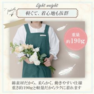 エプロン 大きいサイズ かぶるだけ おしゃれ ...の詳細画像5