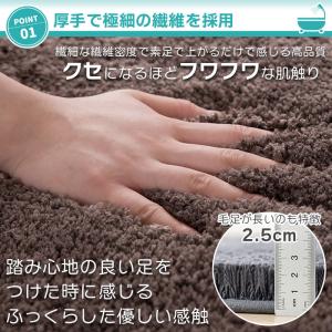 【売り尽くし!在庫処分】バスマット 大判 速乾...の詳細画像1