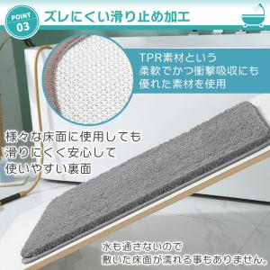 【売り尽くし!在庫処分】バスマット 大判 速乾...の詳細画像3