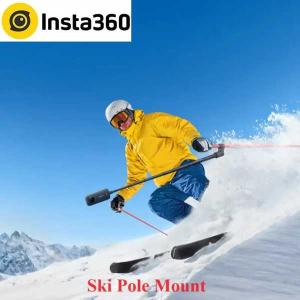 ポールマウントInsta360-ski gopro 360 x3/ace pro/x2/rs/go 3用のオリジナルアクセサリー 自撮り棒