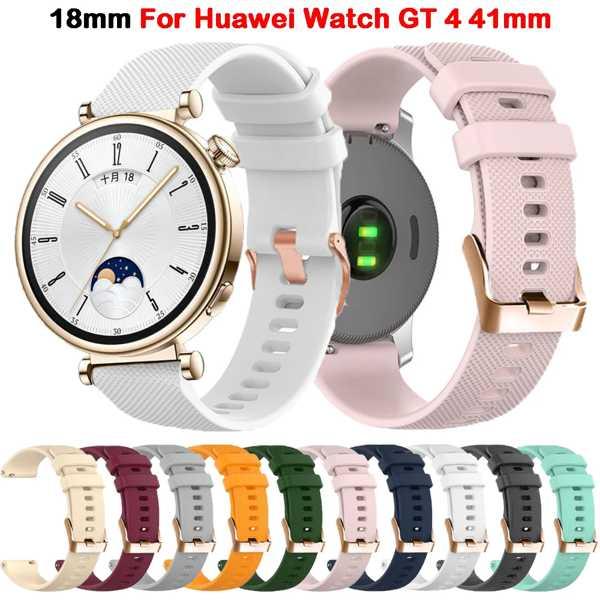 Huawei Watch用ソフトシリコンストラップ 交換用リストバンド Huawei gt4用 41...