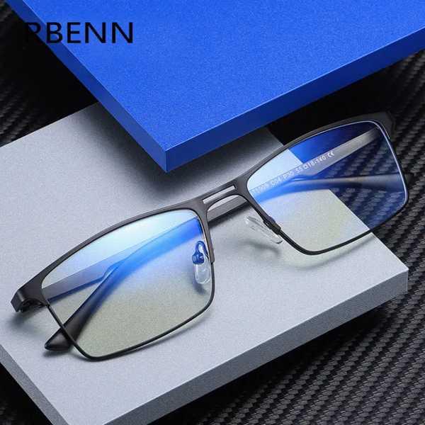 Rbenn 2022新メンズ遮光老眼鏡処方眼鏡抗ブルー光線コンピュータリーダー + 1.75
