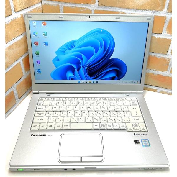 YNC090#ACアダプター付き レッツノートCF-LX5ADGMS ワイド14.0型 8GB/SS...