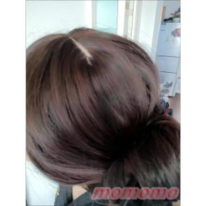 ウィッグ ヘアピース 部分ウィッグ 人毛100...の詳細画像4