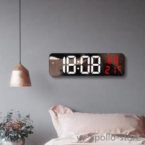 壁掛け時計 デジタル LED電子時計 2way...の詳細画像3