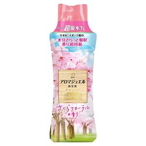 レノア ハピネス アロマジュエル 香り付け専用ビーズ さくらフローラル 本体 445mL｜yy-store-mayfactory