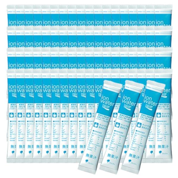 ポカリスエット イオンウォーター パウダー スティックタイプ 180ml用×80本 大容量 防災 ス...