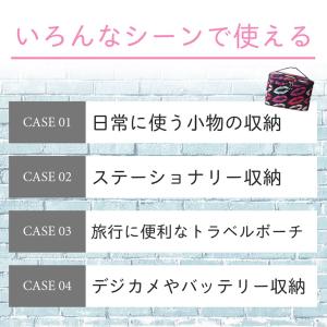 バニティポーチ メイクボックス メイクポーチ ...の詳細画像2