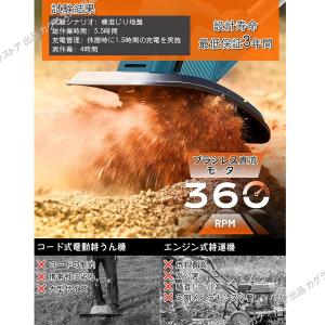 マキタ 互換 耕運機 充電式 電動 ミニ耕運機...の詳細画像1