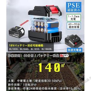 マキタ 互換 耕運機 充電式 電動 ミニ耕運機...の詳細画像4