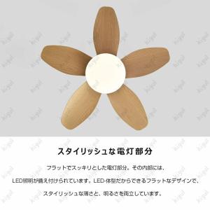 【2026新登場】シーリングファンライト おし...の詳細画像4