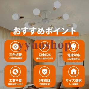 シーリングライト 6灯 8灯 10灯 LED ...の詳細画像1