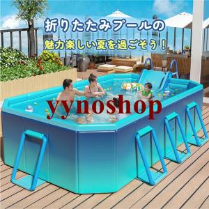 プール 折りたたみプール ビニールプール 折り...の詳細画像1