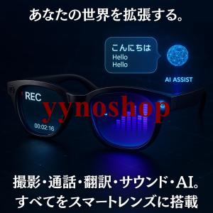 新登場スマートグラス カメラ付き AI検索 A...の詳細画像1