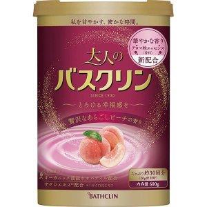 【数量限定!!】大人のバスクリン 贅沢なあらごしピーチの香り 600g バスクリン