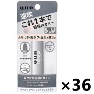 【ケース販売!!】UNO(ウーノ) オールインワンリップクリエイター 2.2gx36本 ファイントゥデイ