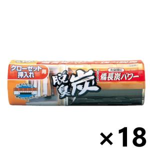 【ケース販売!!】脱臭炭 クローゼット・押し入れ用 300gx18コ エステー｜yyshop