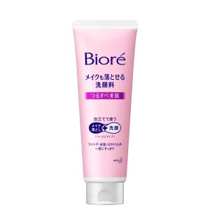 ビオレ メイクも落とせる洗顔料 つるすべ美肌 210g : サンドラッグe