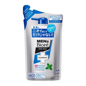 【39袋】MEN'S Biore ボディウォッシュ デオドラント 詰め替え用 メンズビオレ 薬用デオドラントボディウォッシュ 肌ケアタイプ