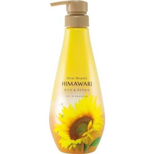 ディアボーテ HIMAWARI(ヒマワリ) オイルインシャンプー リッチ＆リペア ポンプ 500ml クラシエ｜yyshop