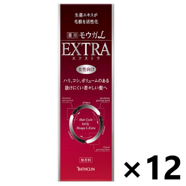 【ケース販売!!】モウガL エクストラ 60mlx12本 株式会社バスクリン