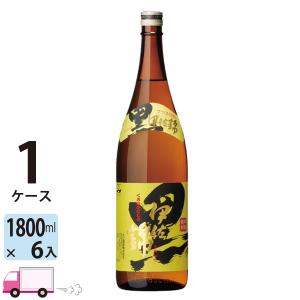 芋焼酎 黒伊佐錦 25度 1800ml 1.8L 瓶 6本 1ケース(6本) 大口酒造 送料無料(一部地域除く)｜YY卓杯便Z