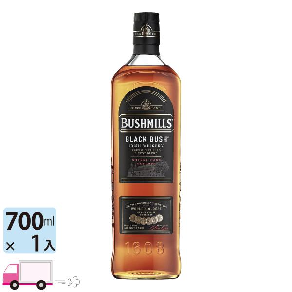 ブッシュミルズ ブラックブッシュ アイリッシュウイスキー 700ml 40度 正規品 1本 送料無料...
