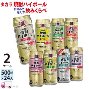 チューハイ 宝 TaKaRa タカラ 焼酎ハイボール よりどり 選べる 500ml缶×2ケース(48本) 送料無料