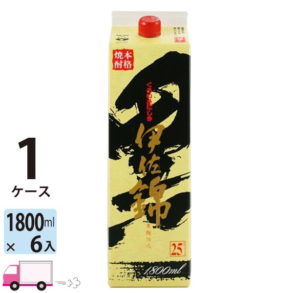 芋焼酎 黒伊佐錦 25度 1800mlパック 6本 1ケース(6本) 大口酒造 送料無料(一部地域除...