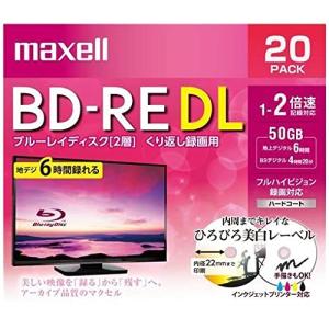 maxell BEV50WPE.20S 録画用BD-RE ホワイト 20枚 /50GB /インクジェットプリンター対応｜yyy-store