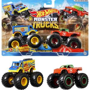 MATTEL HOT WHEELS マテル ホットホイール モンスタートラック 2パック 並行輸入品｜yyy-store