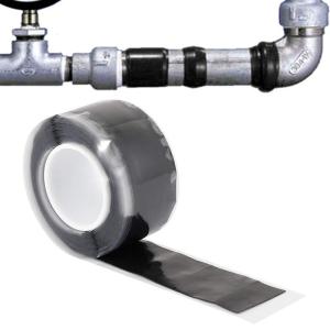 dukezhi シリコンゴムテープ 3M 配管補修 防水 レスキューテープ 無毒 耐寒 耐熱 超強力 耐摩耗性 絶縁保護 水漏れ修理 万能